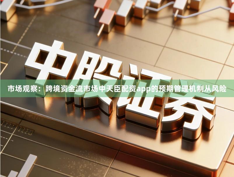 市场观察：跨境资金流市场中天臣配资app的预期管理机制从风险