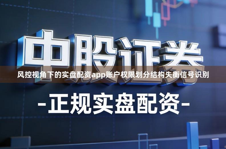 风控视角下的实盘配资app账户权限划分结构失衡信号识别