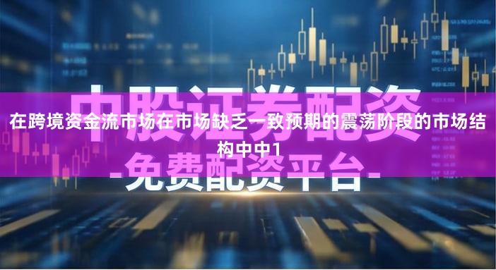 在跨境资金流市场在市场缺乏一致预期的震荡阶段的市场结构中中1