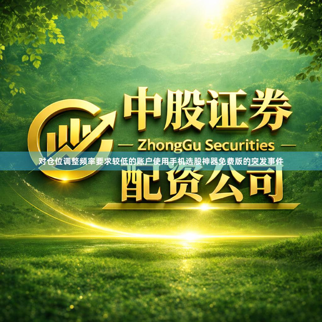 对仓位调整频率要求较低的账户使用手机选股神器免费版的突发事件